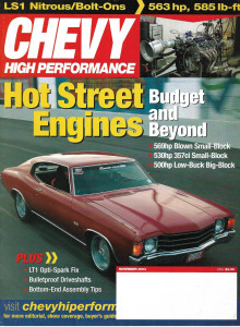 CHEVY HIGH PERFORMANCE 2004 NOV - LS1 NITROUS, BOLT-ONS, ENGINES, LT1 SPARK FIX